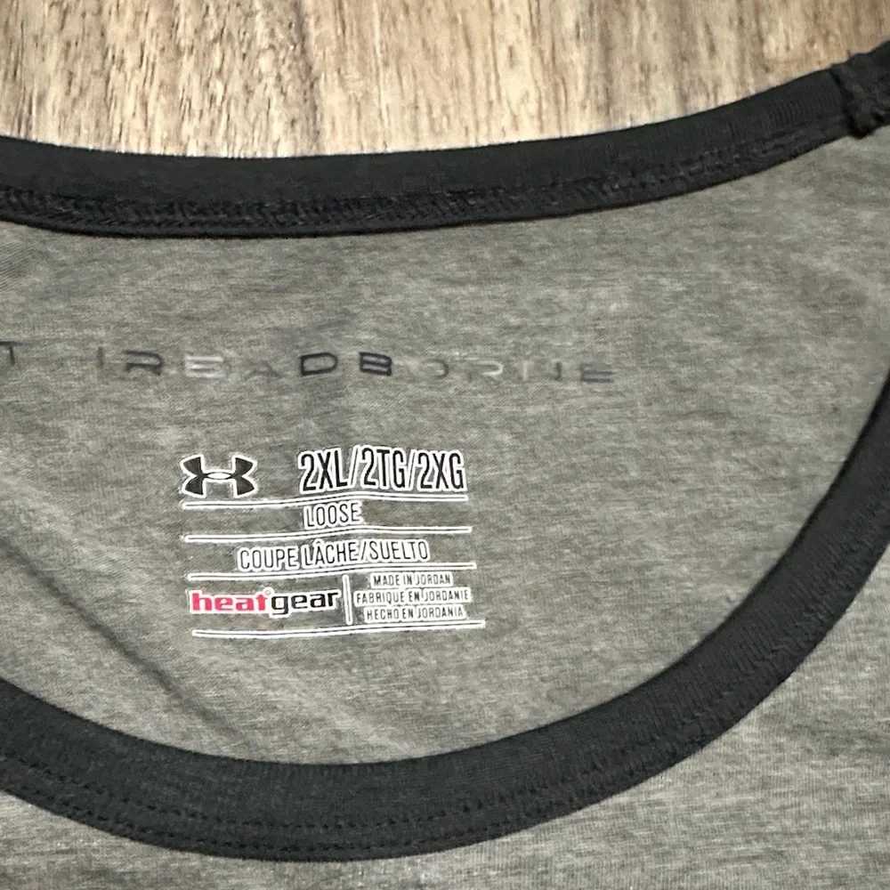 Under Armour Men's Charcoal Tank Top - Picture 2 of 7